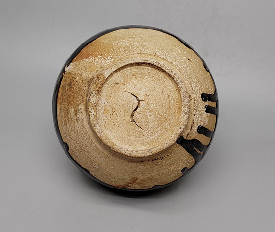 古玩陶瓷黑釉雙系罐真品鑒賞圖