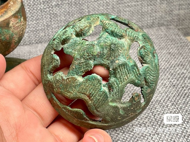 古玩銅器銅熏爐真品鑒賞圖