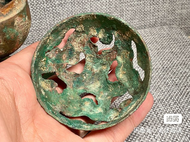 古玩銅器銅熏爐真品鑒賞圖