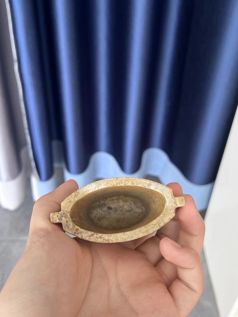 古玩玉器仿古玉鐘型件真品鑒賞圖