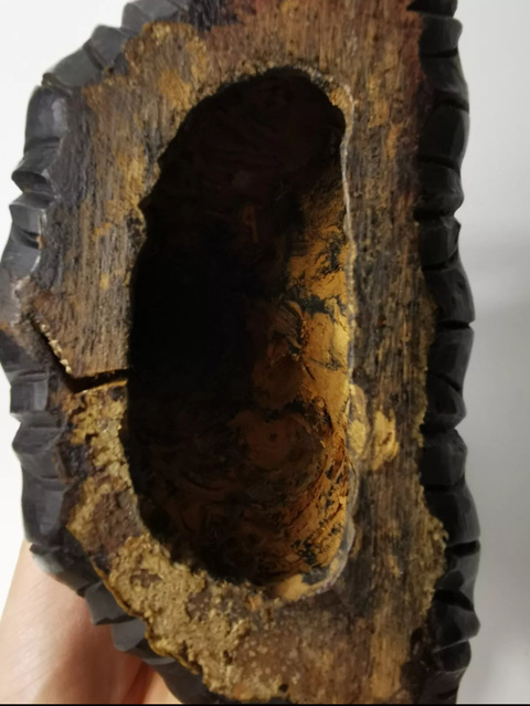古玩雜項(xiàng)木雕佛像真品鑒賞圖