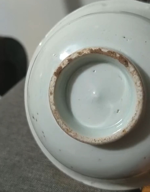 古玩陶瓷甜白釉碗真品鑒賞圖