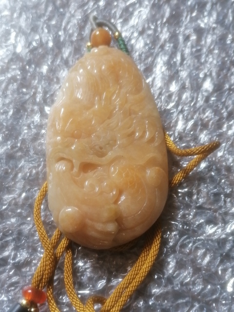 古玩玉器岫玉金蟾把件拍賣,當前價格800元