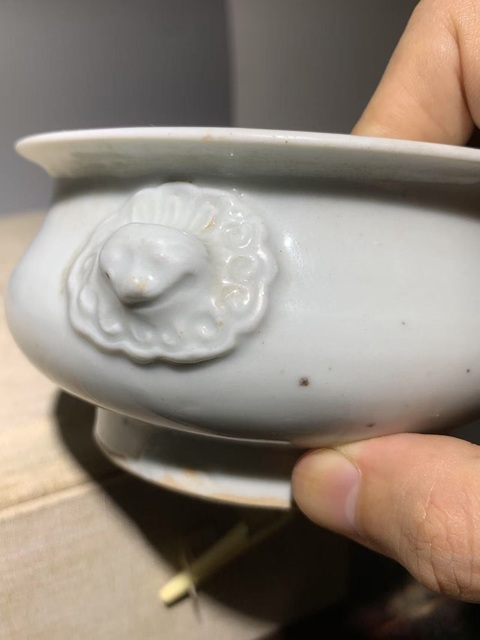 古玩陶瓷德化窯香爐真品鑒賞圖