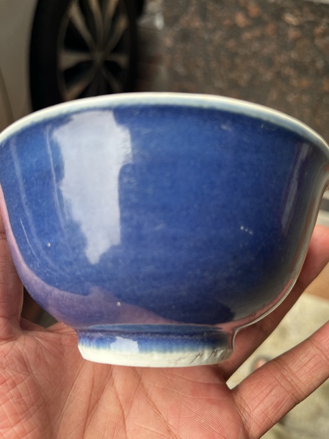 古玩陶瓷祭蘭釉碗拍賣,當前價格8800元