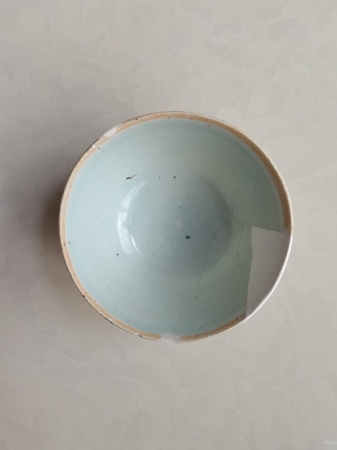 古玩陶瓷湖田窯高足茶碗拍賣，當前價格0元