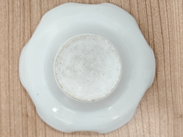 古玩陶瓷民國粉彩花卉紋蓋碗真品鑒賞圖