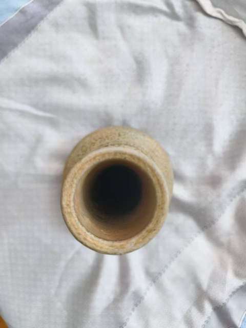 古玩陶瓷青釉長(zhǎng)頸瓶真品鑒賞圖