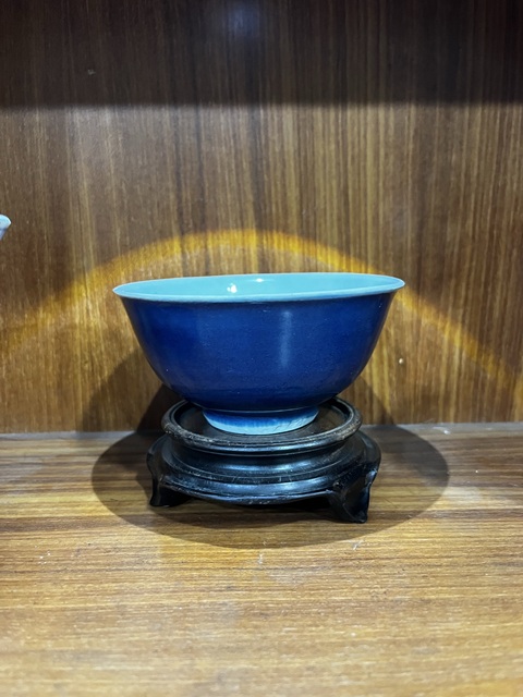 古玩陶瓷祭蘭釉碗拍賣,當前價格8800元