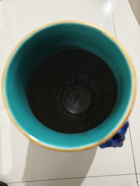 古玩陶瓷粉彩人物紋鹿耳尊真品鑒賞圖