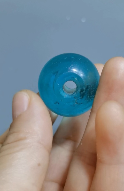 古玩玉器老料珠真品鑒賞圖