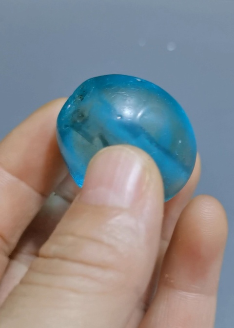 古玩玉器老料珠真品鑒賞圖