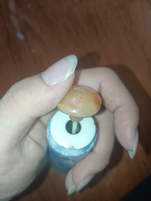 古玩陶瓷清中期青花鼻煙壺真品鑒賞圖