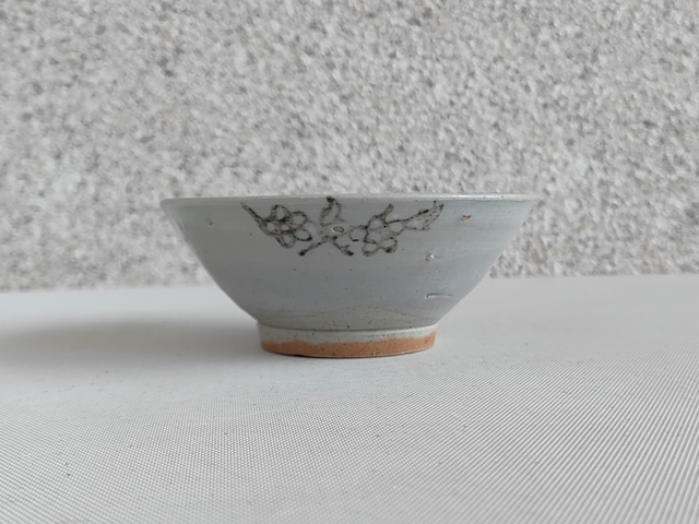 古玩陶瓷青花花卉紋碗拍賣，當前價格680元