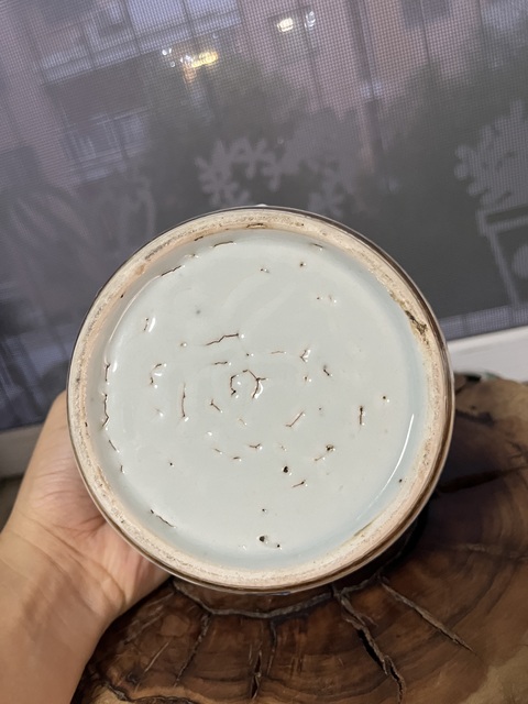 古玩陶瓷青花獅紋罐拍賣,當前價格1288元
