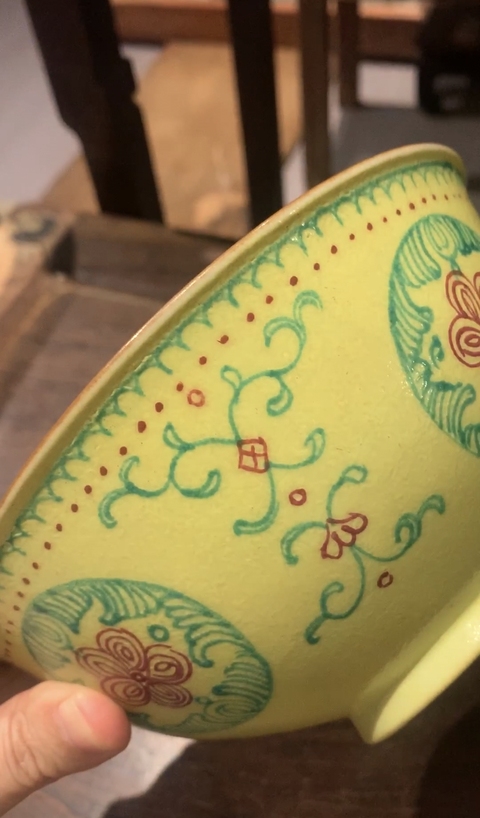 古玩陶瓷乾隆什錦碗真品鑒賞圖
