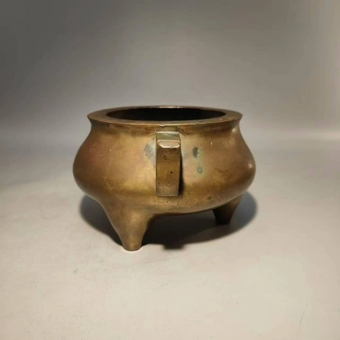 古玩銅器爐子真品鑒賞圖