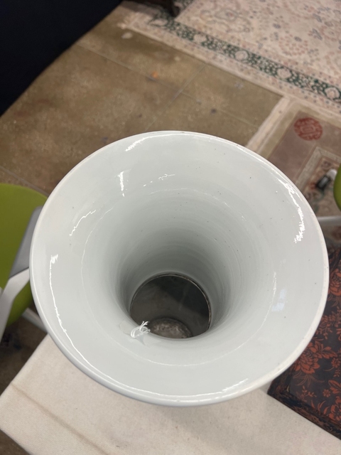 古玩陶瓷青花鶴鹿同春圖鳳尾尊真品鑒賞圖
