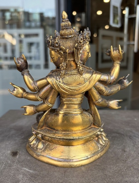 古玩銅器造像真品鑒賞圖