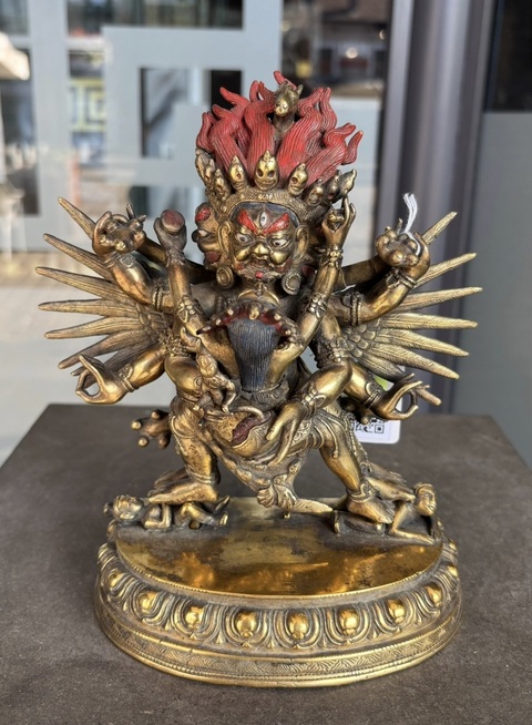 古玩銅器造像真品鑒賞圖