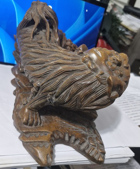 古玩雜項木雕真品鑒賞圖