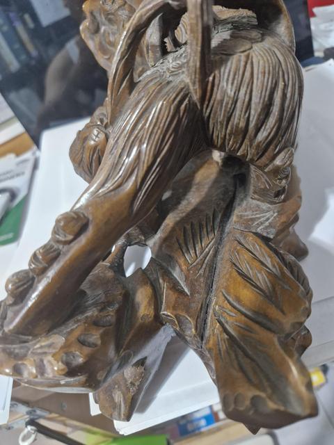 古玩雜項木雕真品鑒賞圖