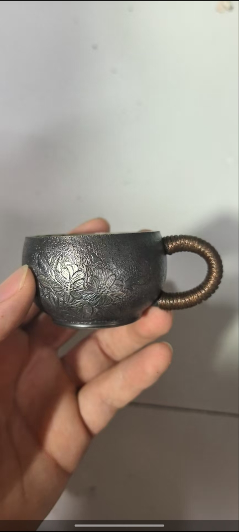 古玩雜項茶杯真品鑒賞圖