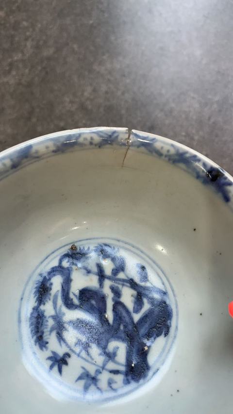 古玩陶瓷青花碗真品鑒賞圖
