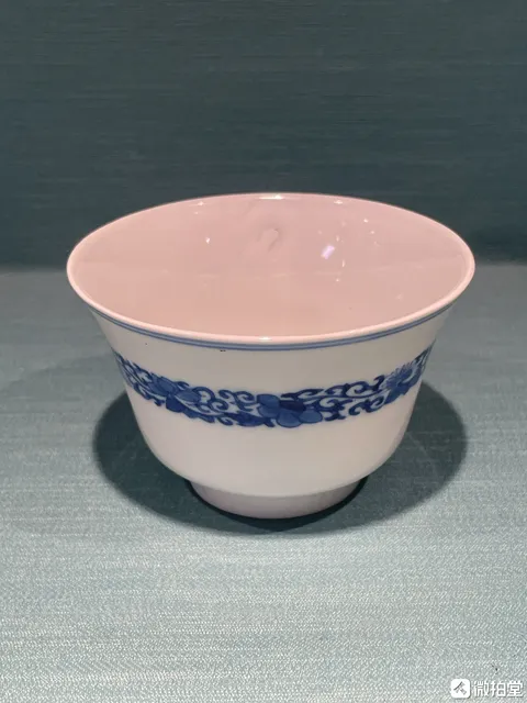 古玩陶瓷青花杯真品鑒賞圖