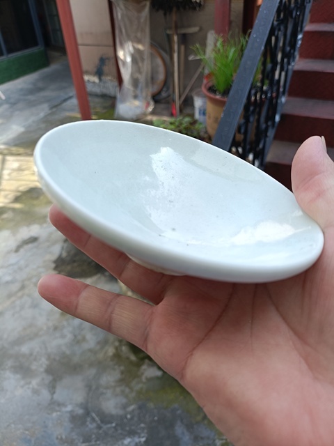 古玩陶瓷館藏級精品邢窯影青唇口盞拍賣，當前價格5980元