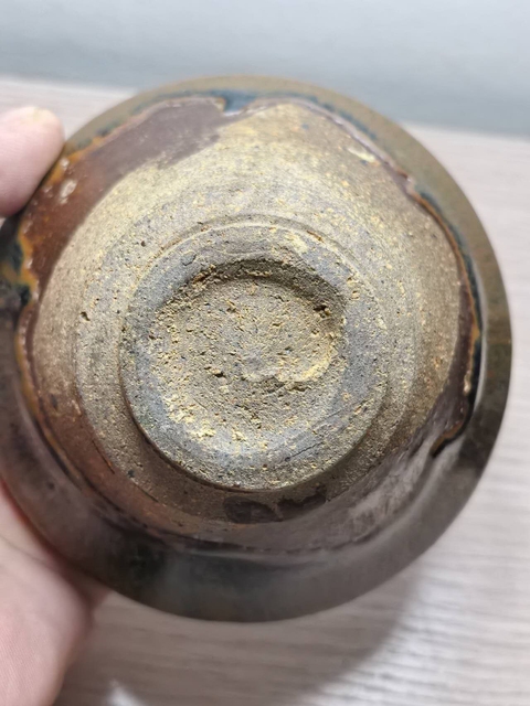 古玩陶瓷南宋建窯紫口鐵胎兔毫盞拍賣,當前價格1980元