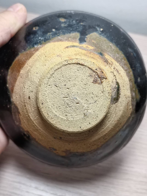 古玩陶瓷福清窯黑釉茶盞真品鑒賞圖