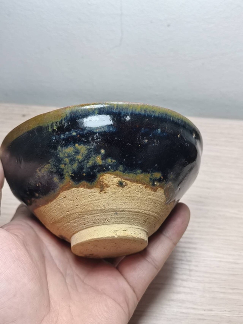 古玩陶瓷福清窯黑釉茶盞真品鑒賞圖