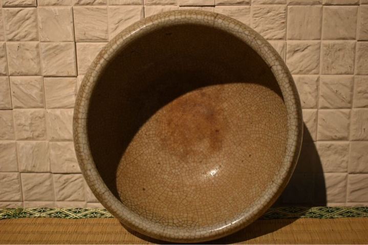 古玩陶瓷哥釉三足爐真品鑒賞圖