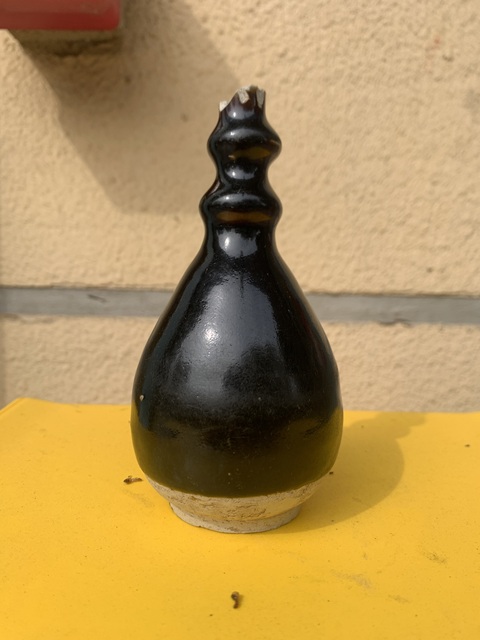 古玩陶瓷耀州窯花器真品鑒賞圖