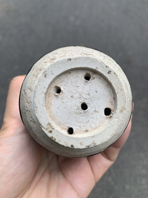古玩陶瓷耀州窯花器真品鑒賞圖