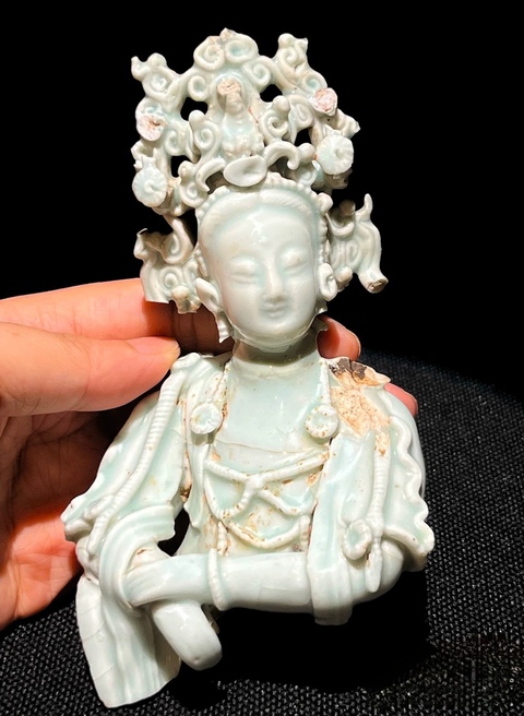 古玩陶瓷湖田窯影青標(biāo)本真品鑒賞圖