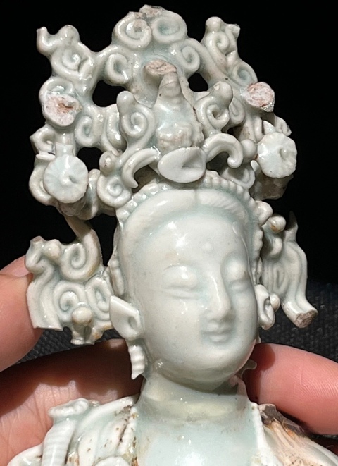 古玩陶瓷湖田窯影青標(biāo)本真品鑒賞圖