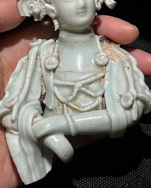 古玩陶瓷湖田窯影青標(biāo)本真品鑒賞圖