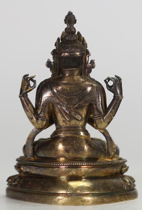 古玩銅器造像真品鑒賞圖