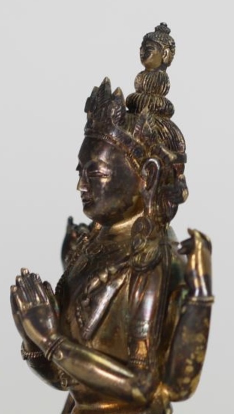 古玩銅器造像真品鑒賞圖