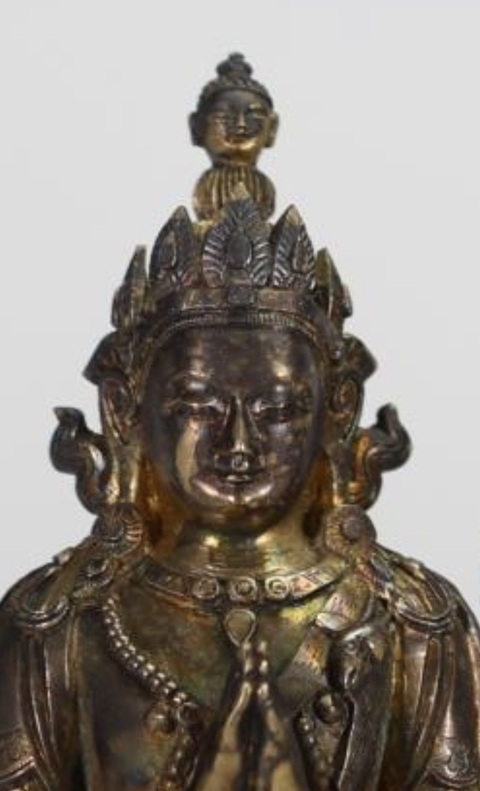 古玩銅器造像真品鑒賞圖