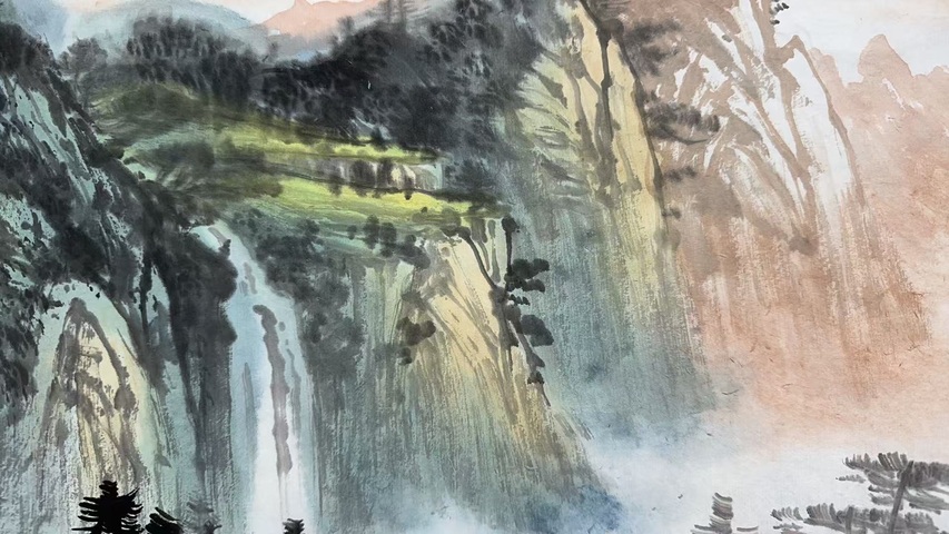 古玩字畫周建真春江雅香拍賣，當前價格8700元