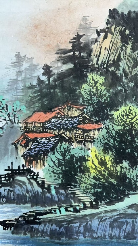 古玩字畫周建真春江雅香拍賣，當前價格8700元