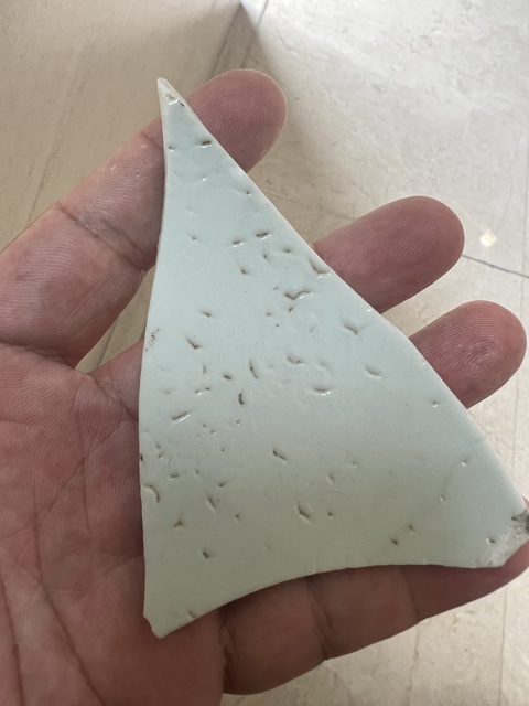 古玩陶瓷百子鬧春粉彩標本真品鑒賞圖