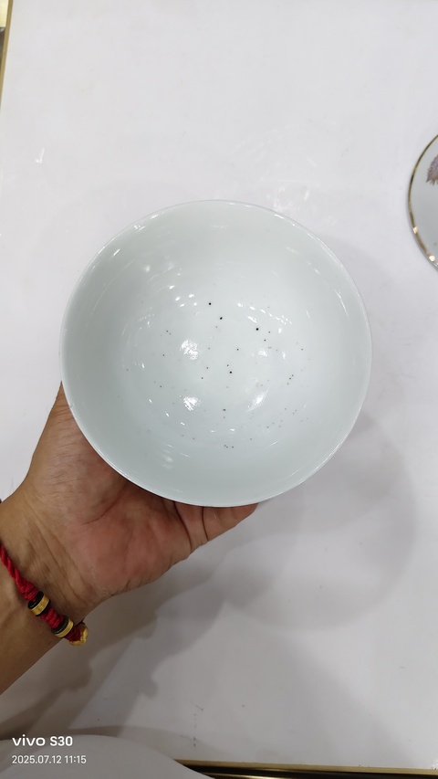 古玩陶瓷花鳥紋碗真品鑒賞圖