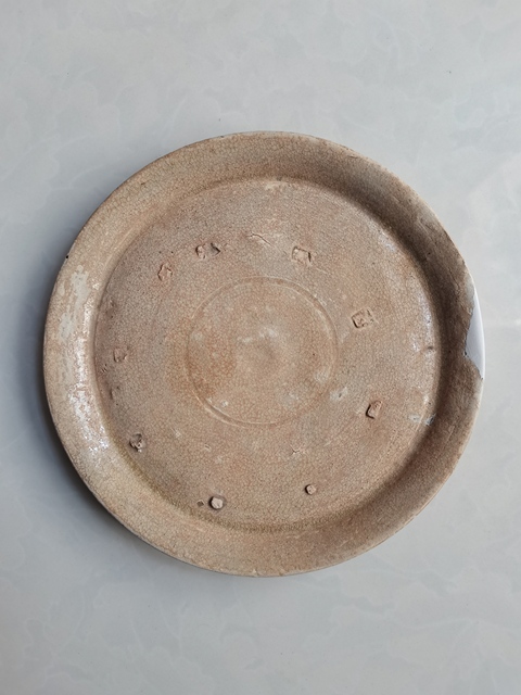 古玩陶瓷洪州窯青釉托盤拍賣，當(dāng)前價(jià)格0元