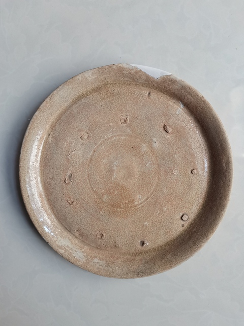 古玩陶瓷洪州窯青釉托盤拍賣，當(dāng)前價(jià)格0元