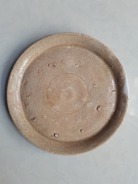古玩陶瓷洪州窯青釉托盤拍賣，當(dāng)前價(jià)格0元