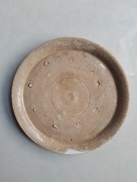 古玩陶瓷洪州窯青釉托盤拍賣，當(dāng)前價(jià)格0元